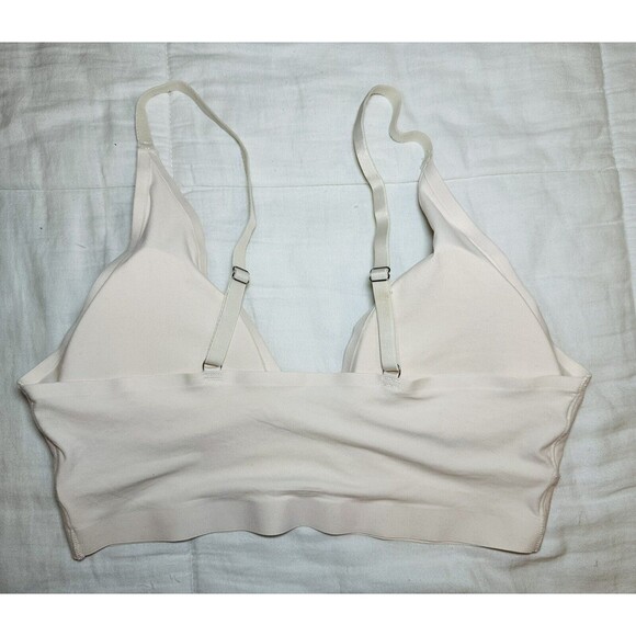 Livona Intimate Sports Bra Removable Pads Seamless Beige Women's MEDIUM - Picture 2 of 5